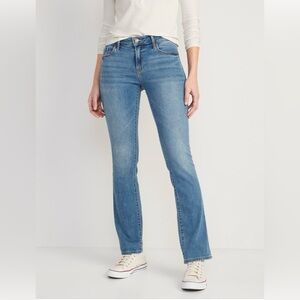 Old Navy Mid rise kicker boot cut jeans
